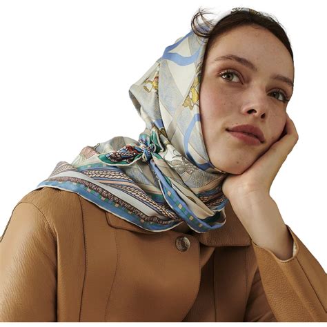 Passades et Serpentines double face scarf 90 